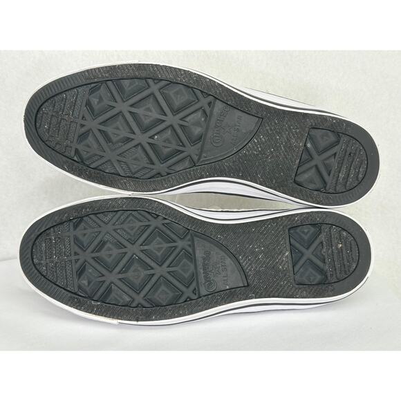 Converse Ctas Neoprene O White Black Low Top Quilted Sneakers 9 - Picture 11 of 11